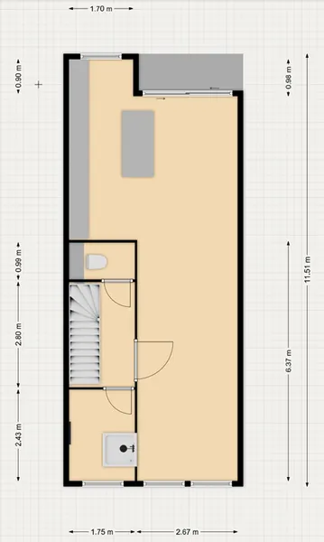 4-toaline korter asukohas Rotterdam