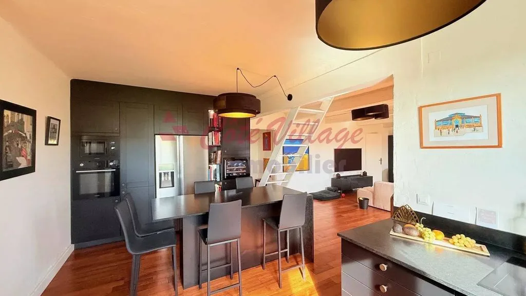 Cuisine - Appartement Luxueux avec Piscine à Saint-Pierre-sur-Mer