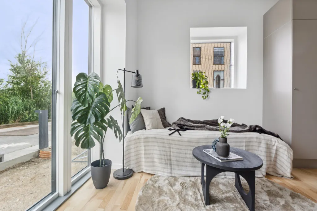 Soggiorno - Modern Studio Flat with Terrace in Ørestaden