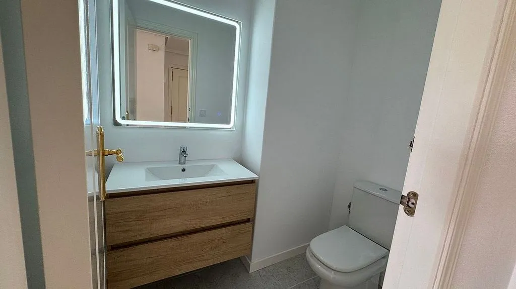 Salles de bain - Apartment with Pool in Campos de Golf, Los Dolses