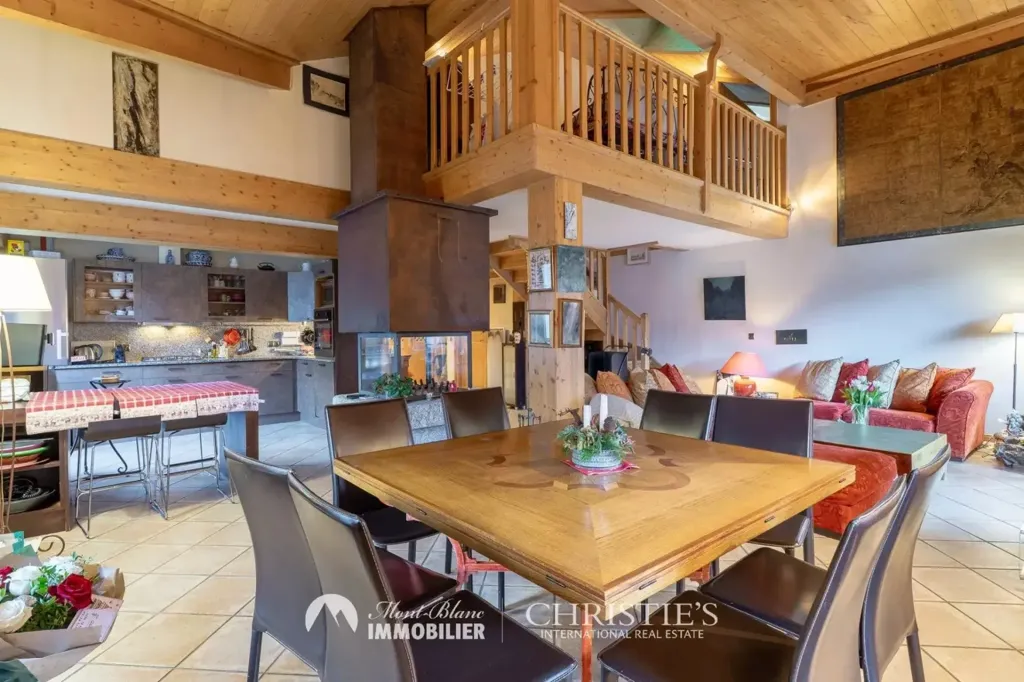 Sala da pranzo - Luxury Duplex with Mountain View in Chamonix