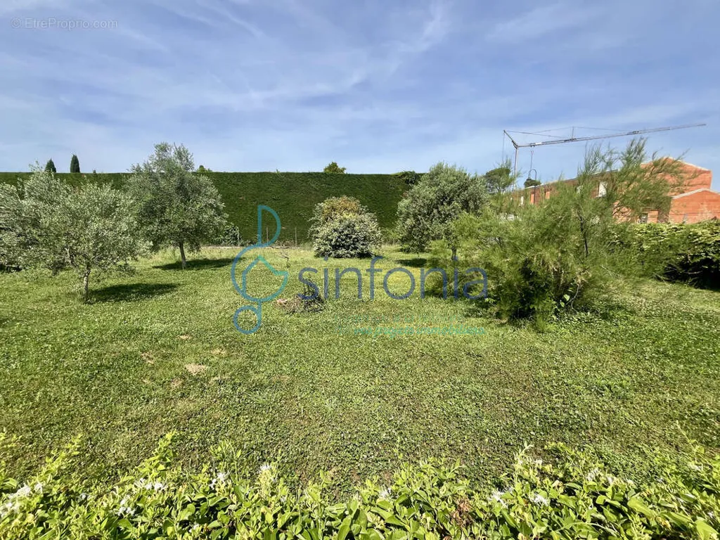 Jardin - Terrain à Bâtir Arboré avec Viabilisation à Montaren-et-Saint-Médiers