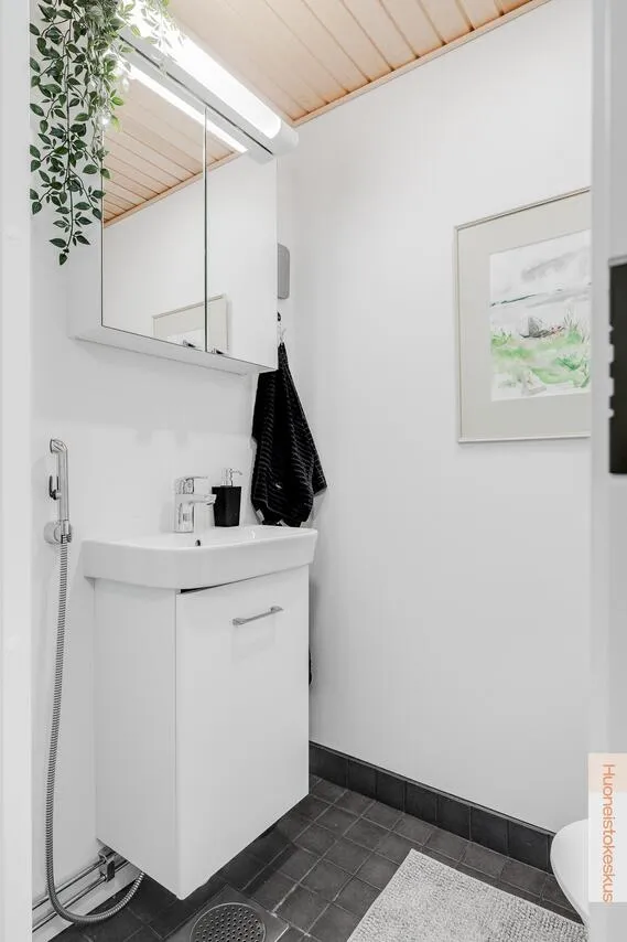 Salles de bain - Appartement 3 pièces à Oulu