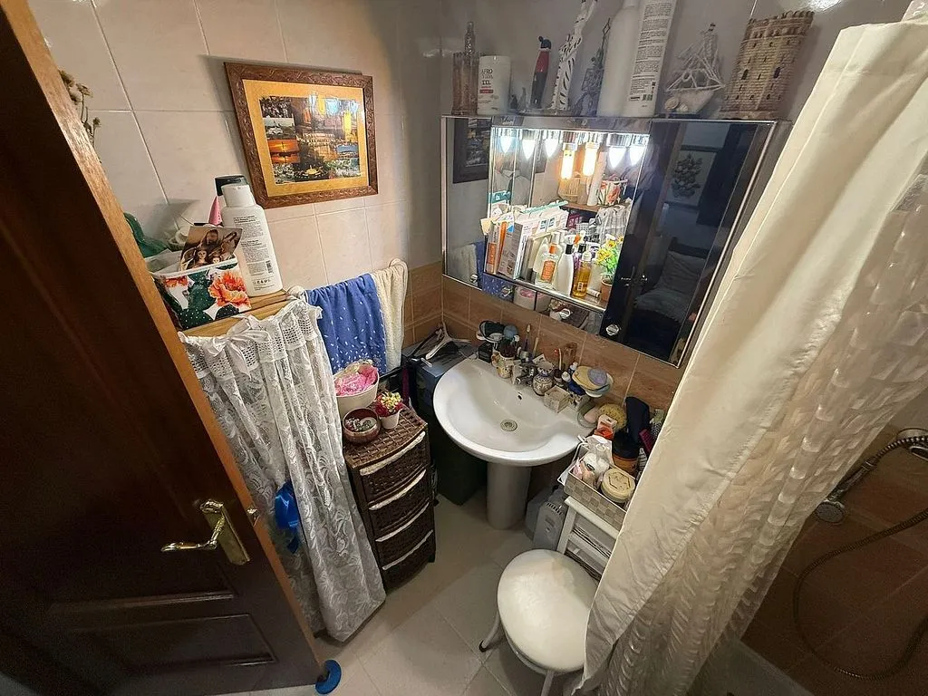 Salles de bain - Apartment with Terrace in Maria Auxiliadora, Badajoz