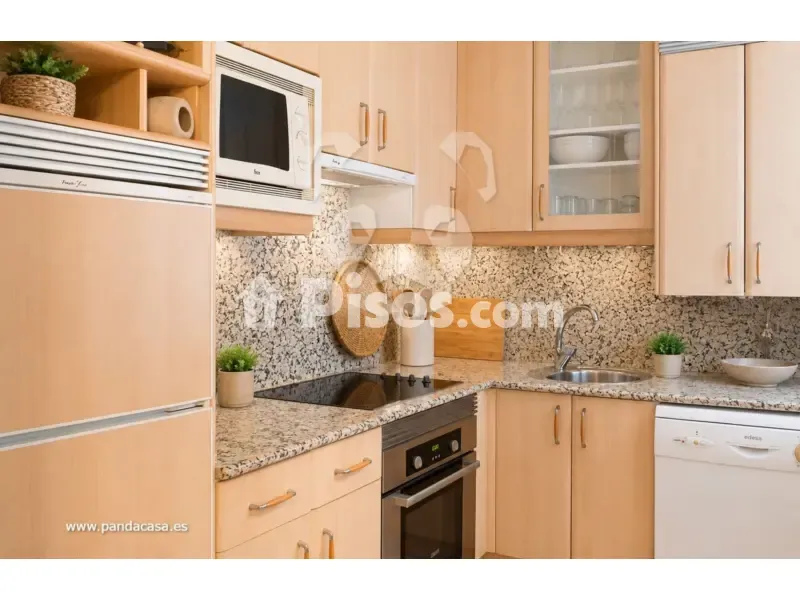 Cucina - 2-Bedroom Apartment with Congress View in Madrid
