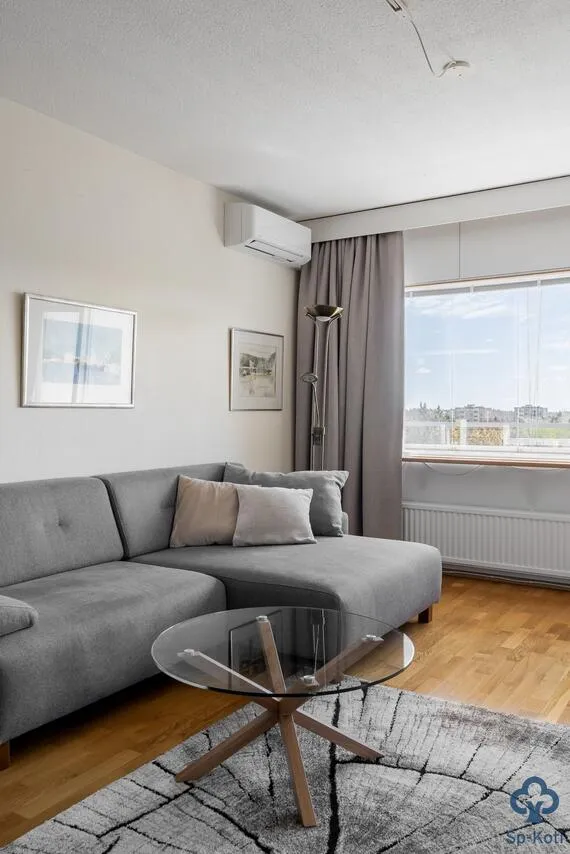 Séjour - Corner Apartment with Balcony in Turku Ilpo