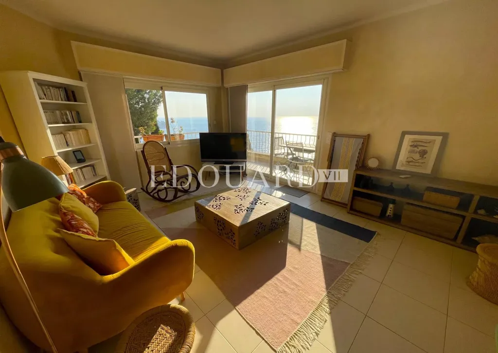 Soggiorno - Luxury Penthouse with Sea View in Èze