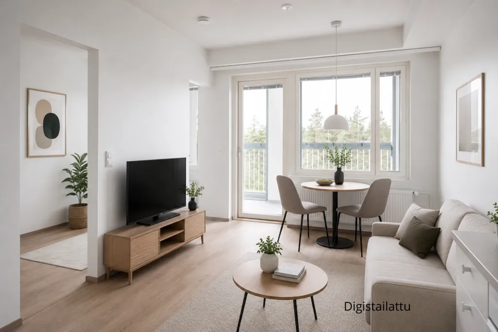 Elutuba - Modern Apartment with Forest View in Helsinki