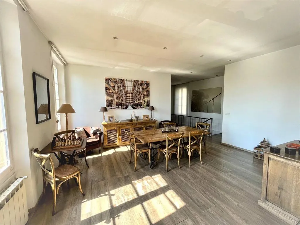 Salle à manger - Appartement Luxueux avec Terrasse à Cannes