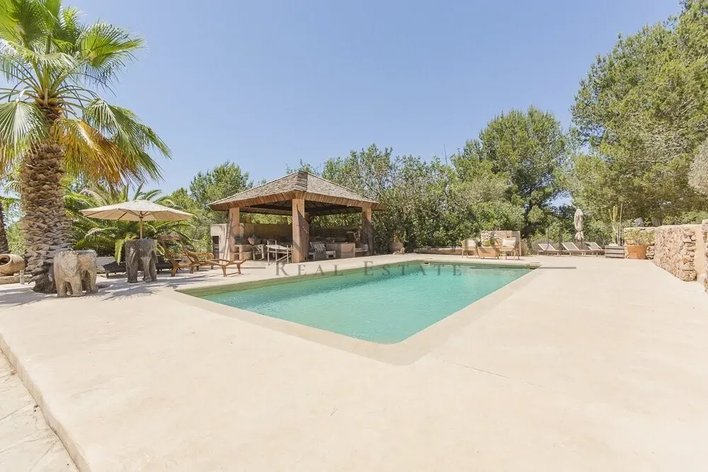 Piscine - Historic Chalet with Pool and Terrace in Sant Josep