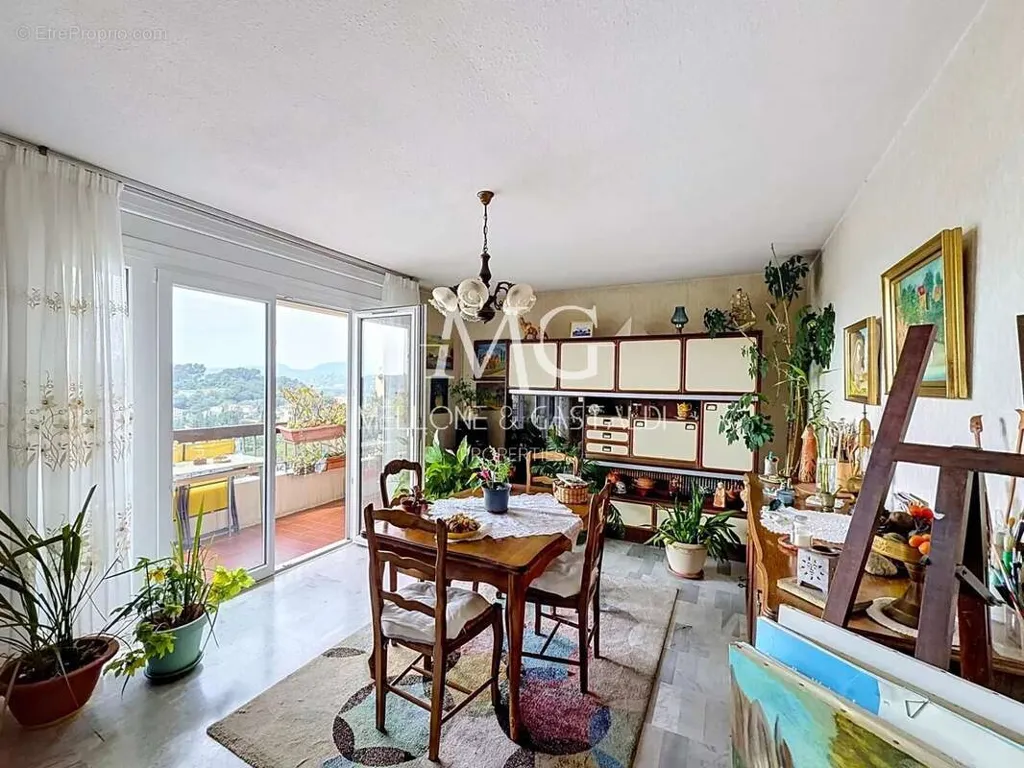 Sala da pranzo - Apartment with Panoramic Sea View in Cannes la Bocca