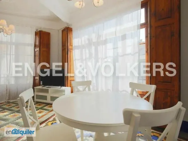 Sala da pranzo - Furnished Flat with Elevator in Ciutat Vella