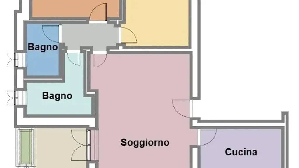 Plaan - Newly Built Apartment with Terrace in Albareto