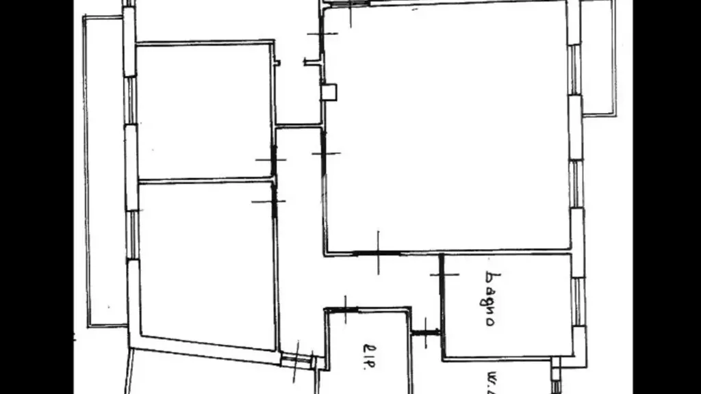 Plaan - Quadrilocale with Balcony in San Polo dei Cavalieri
