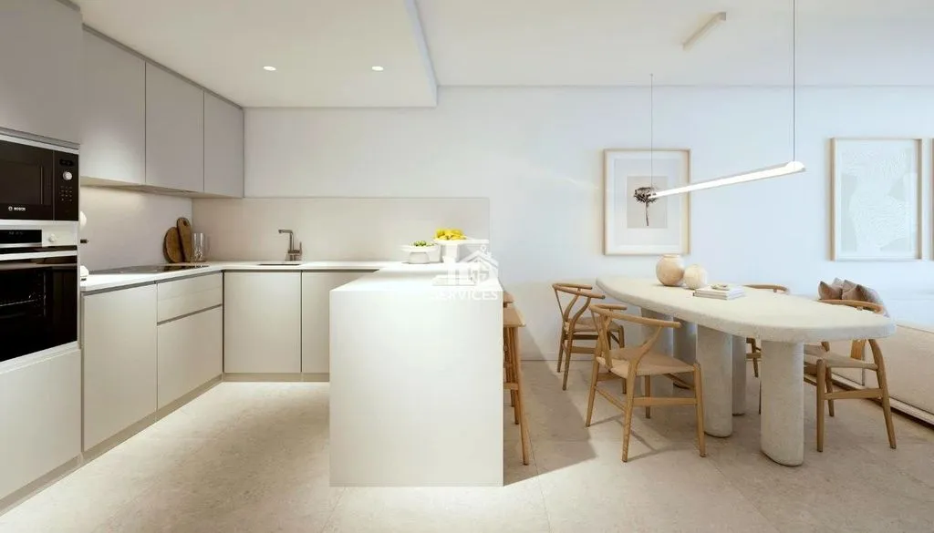Kitchen - Beachfront Flat with Private Terrace in Callao Salvaje