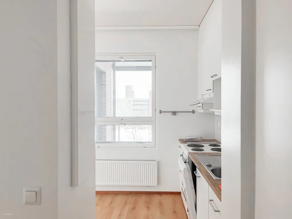 Cucina - Modern Apartment with Balcony in Pasila, Helsinki