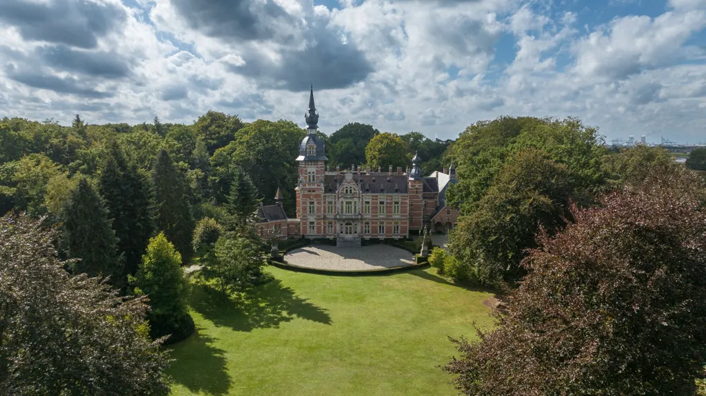 Õhuvaade - Office Spaces in Castle Kapellen, Antwerp