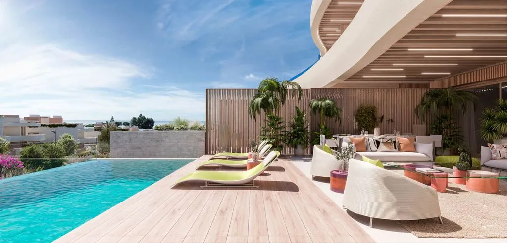 Piscina - Beachfront Luxury Apartment in Marbella