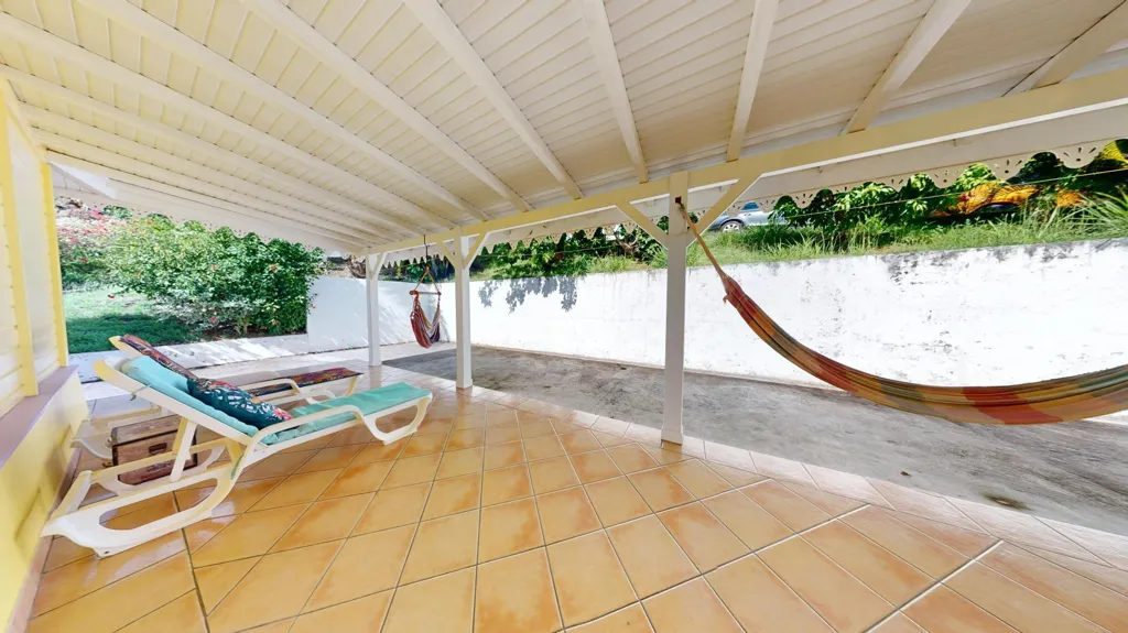 Terrasse - Villa avec Piscine et Terrasses au Diamant