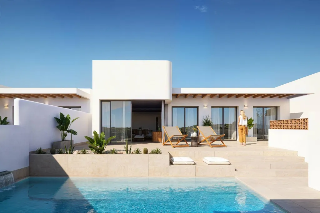 Piscina - Semi-Detached House with Pool in Dolores