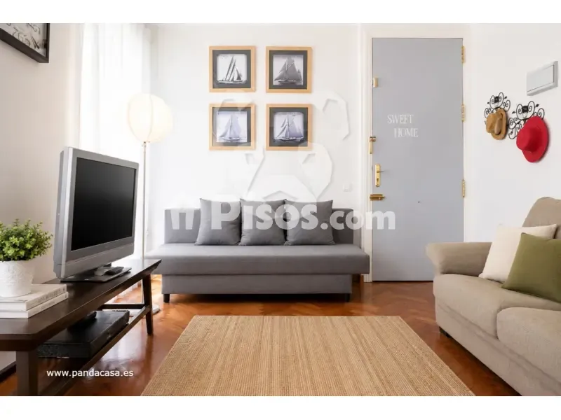 Soggiorno - 2-Bedroom Apartment with Congress View in Madrid