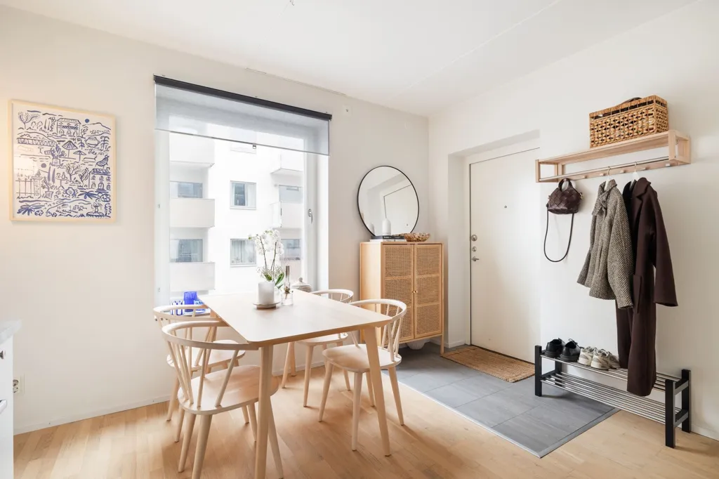 Sala da pranzo - Modern Flat with City Proximity in Munksjöstaden