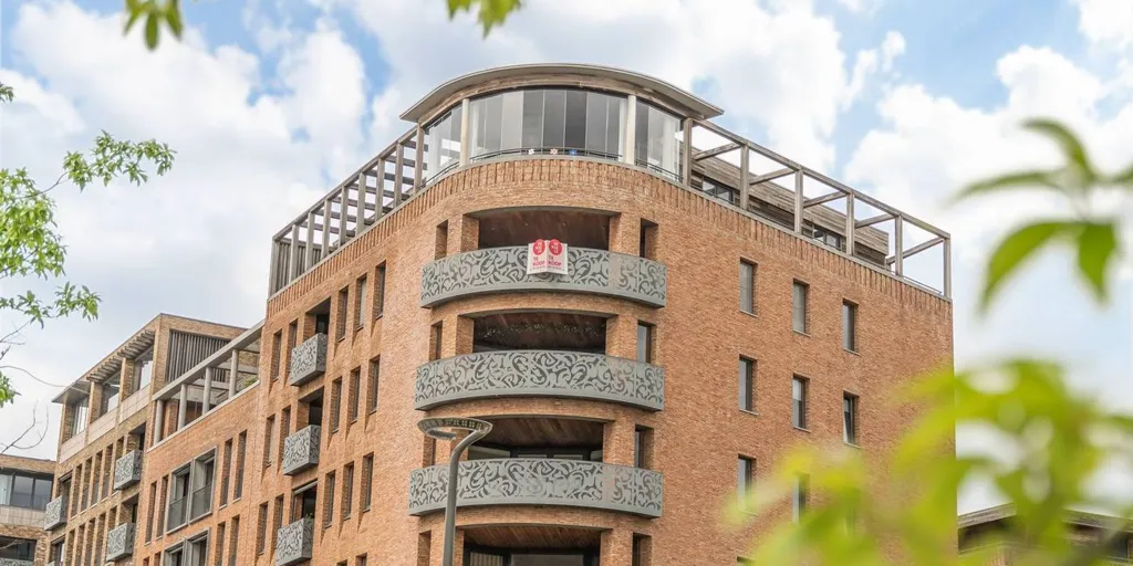 Extérieur - Appartement de luxe avec terrasse ensoleillée à Hasselt