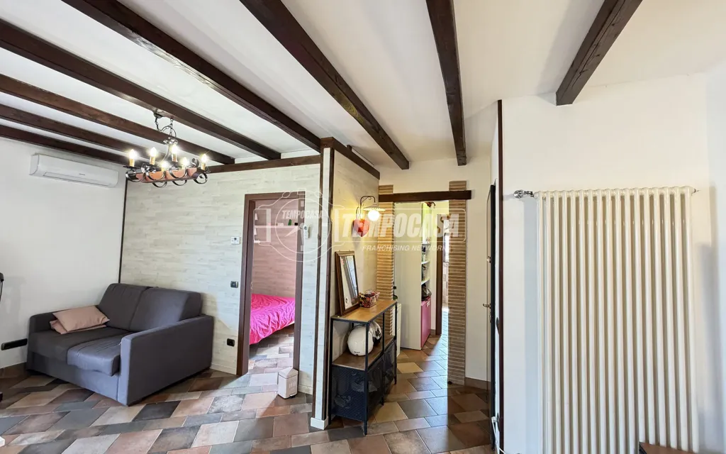 Séjour - Attico with Perimeter Terrace in Rome