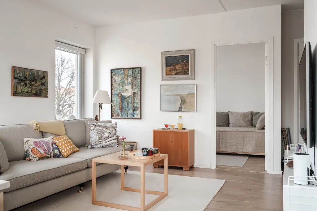 Elutuba - Apartment with Balcony in Central Kristianstad