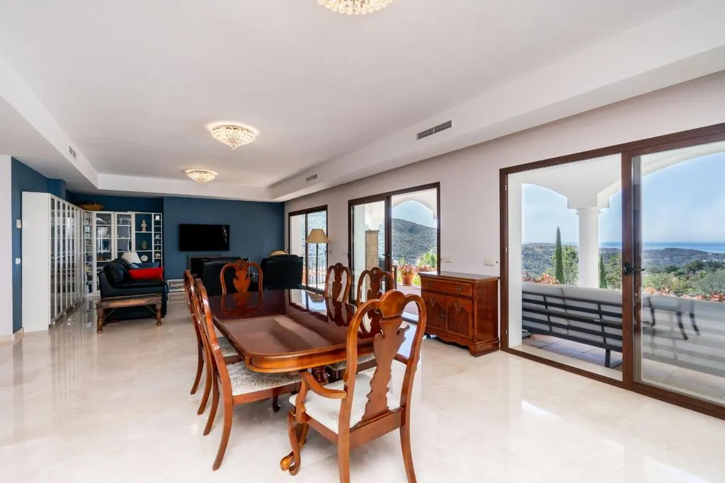 Salle à manger - Luxury Villa with Sea Views in Benahavis