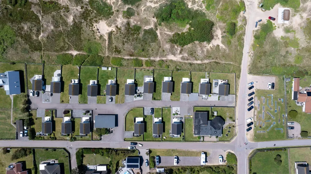 Vue aérienne - Strandfront Property with Development Potential in Mellbystrand