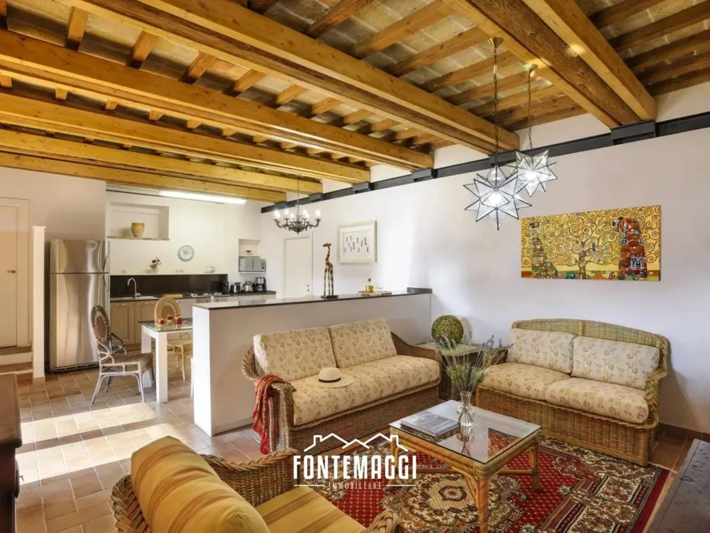 Séjour - Villa with Sea View in San Costanzo