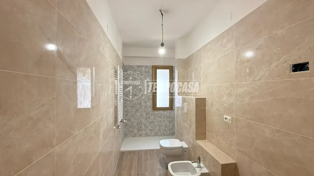 Salles de bain - Rustic-Style Apartment with Terrace in Quarto
