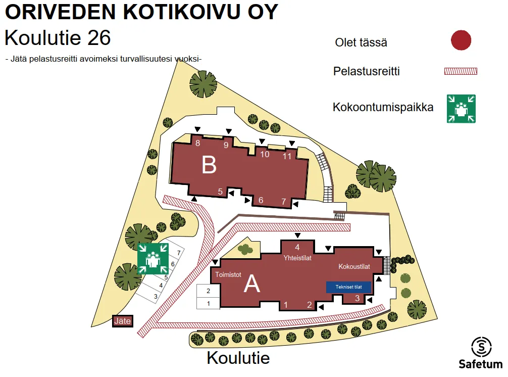 Plan - Apartment with Sauna in Orivesi Centre