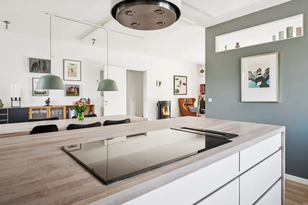 Cucina - Modernised Villa with Garden in Virum