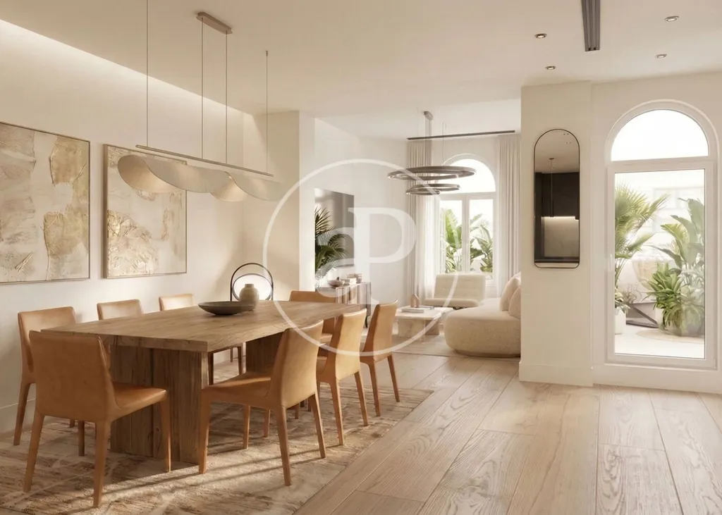 Salle à manger - Modern Apartment with Pool in Salamanca, Madrid