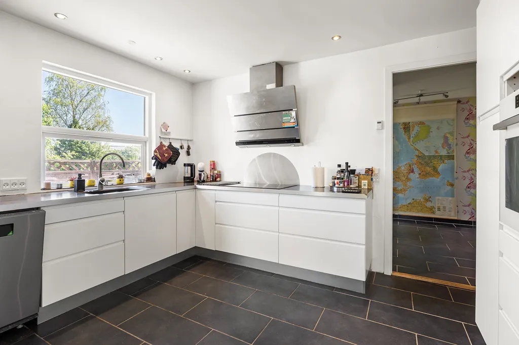 Cuisine - Single-Storey Villa with Terraces in Middelfart