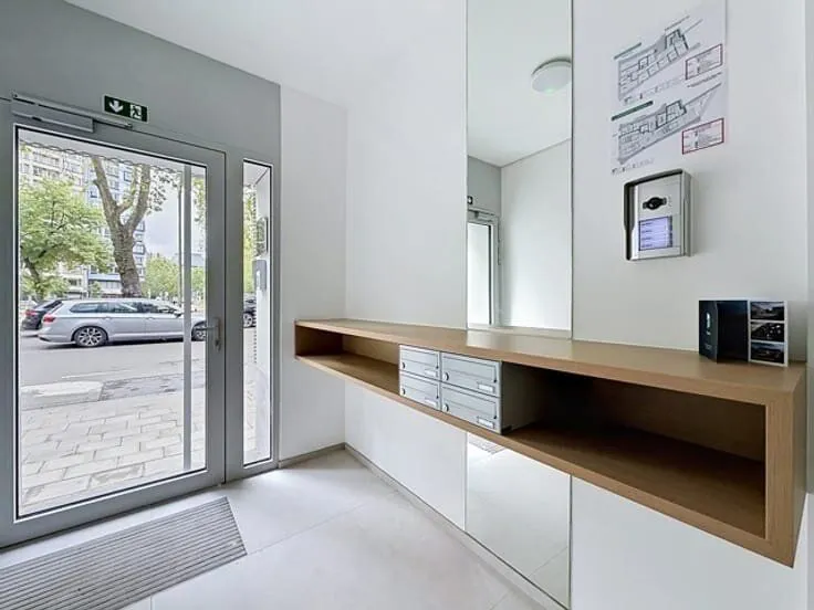 Entrée - Appartement au Calme sur le Boulevard d'Avroy à Liège