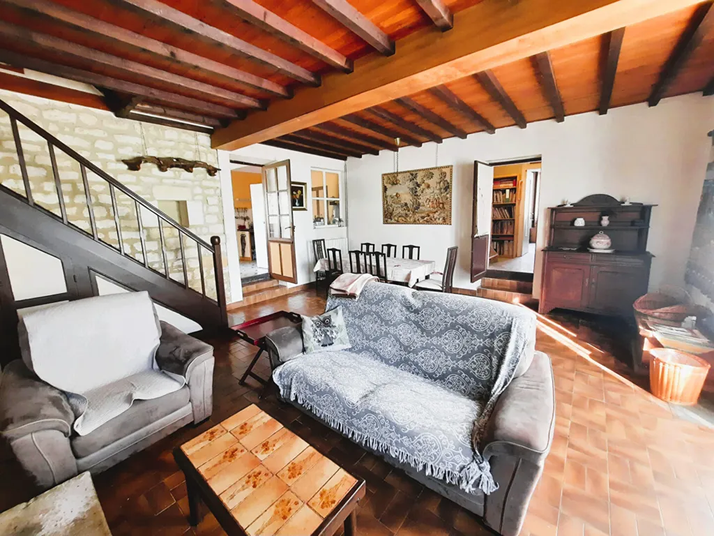 Séjour - Maison Charentaise à Saint-Vaize