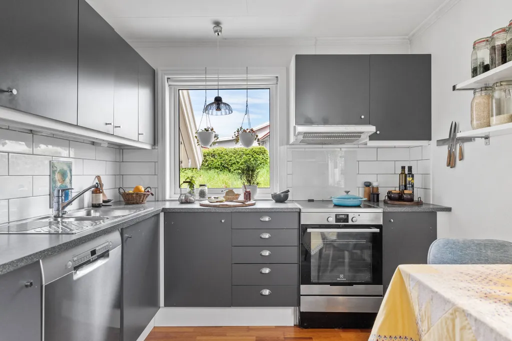 Cucina - Semi-detached House with Garden in Andebu