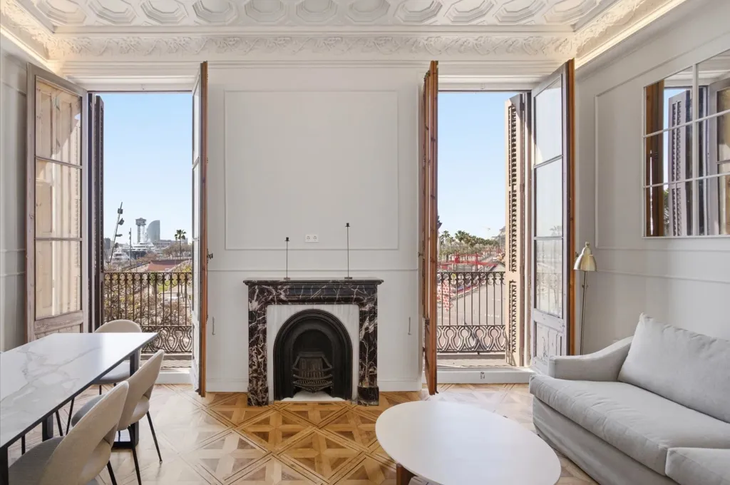 Soggiorno - Luxury Flat with Sea View on Paseo Isabel II, Barcelona