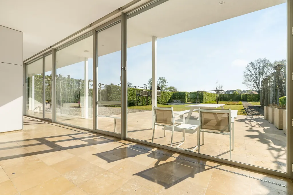 Terrace - Modern Villa with Wellness Area in Dessel
