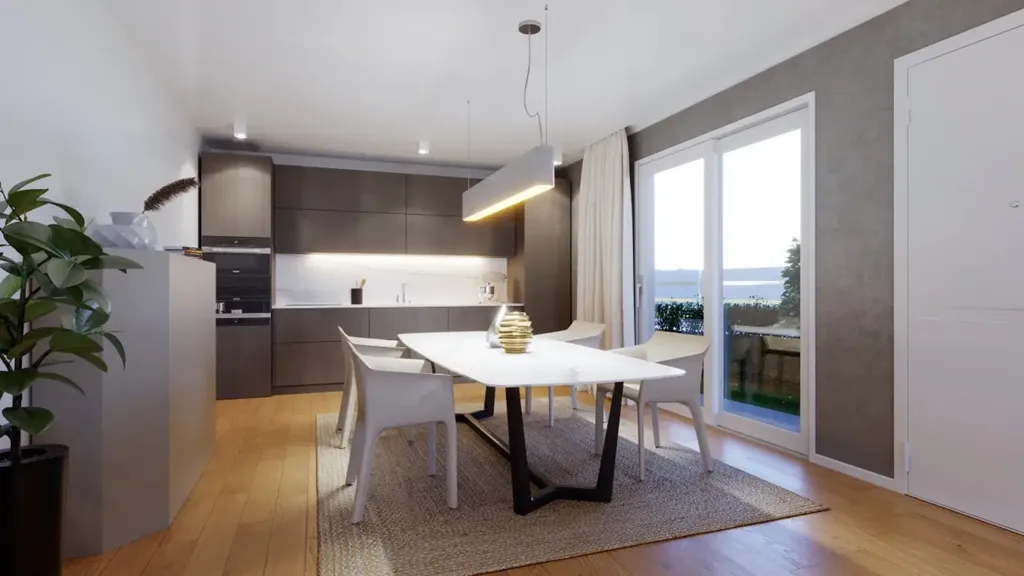 Salle à manger - Modern Apartment with Terrace in Teolo