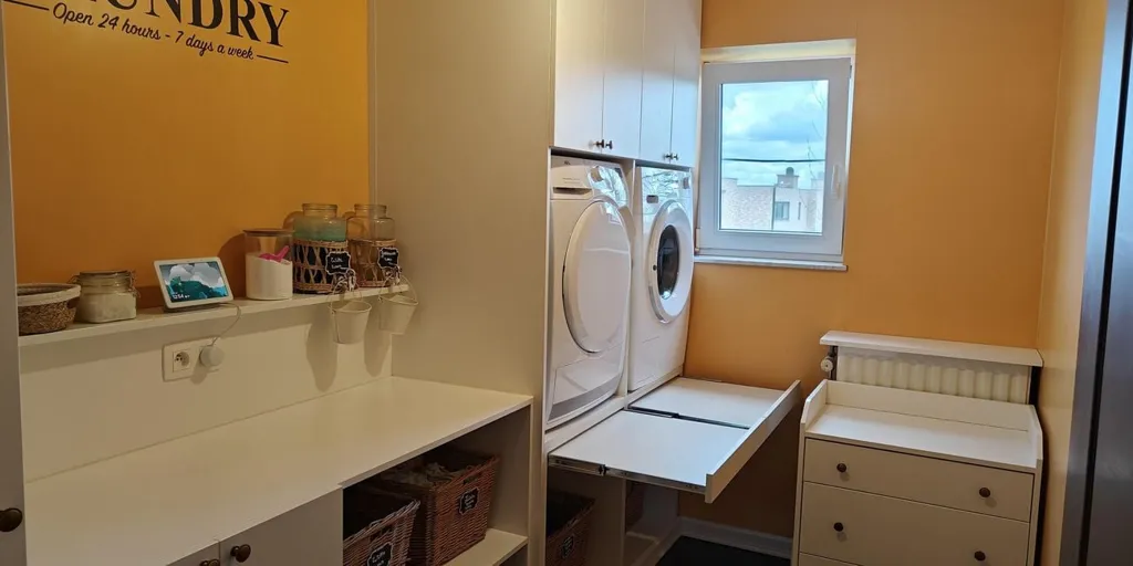 Pesuköök - Energy-Efficient Duplex with Terrace in Diepenbeek