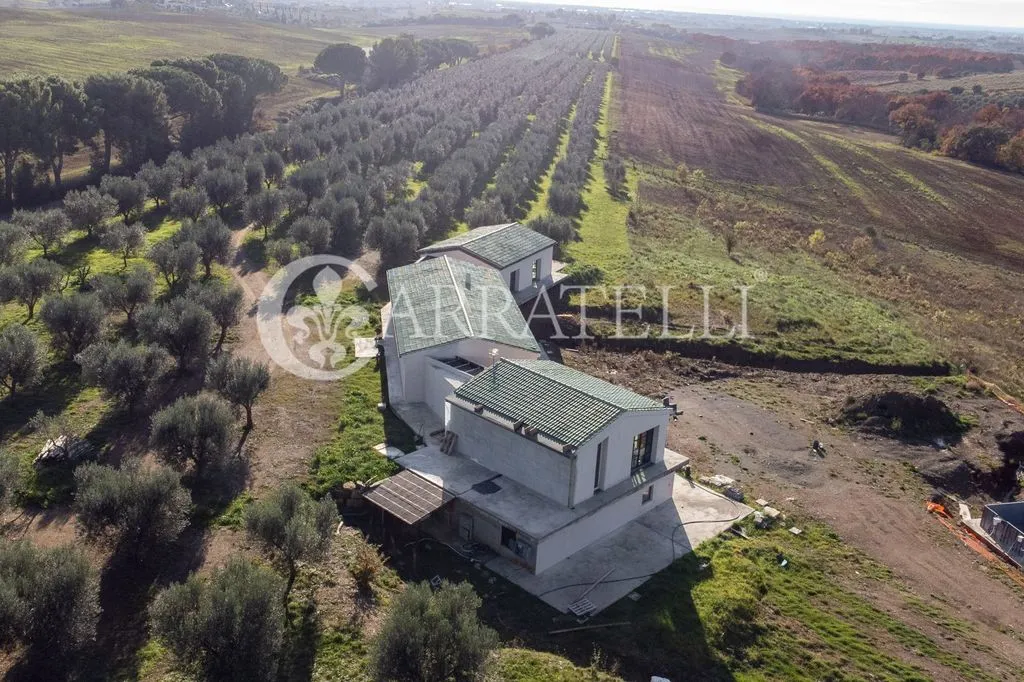 Vue aérienne - Luxury Farmhouse with Infinity Pool in Manciano