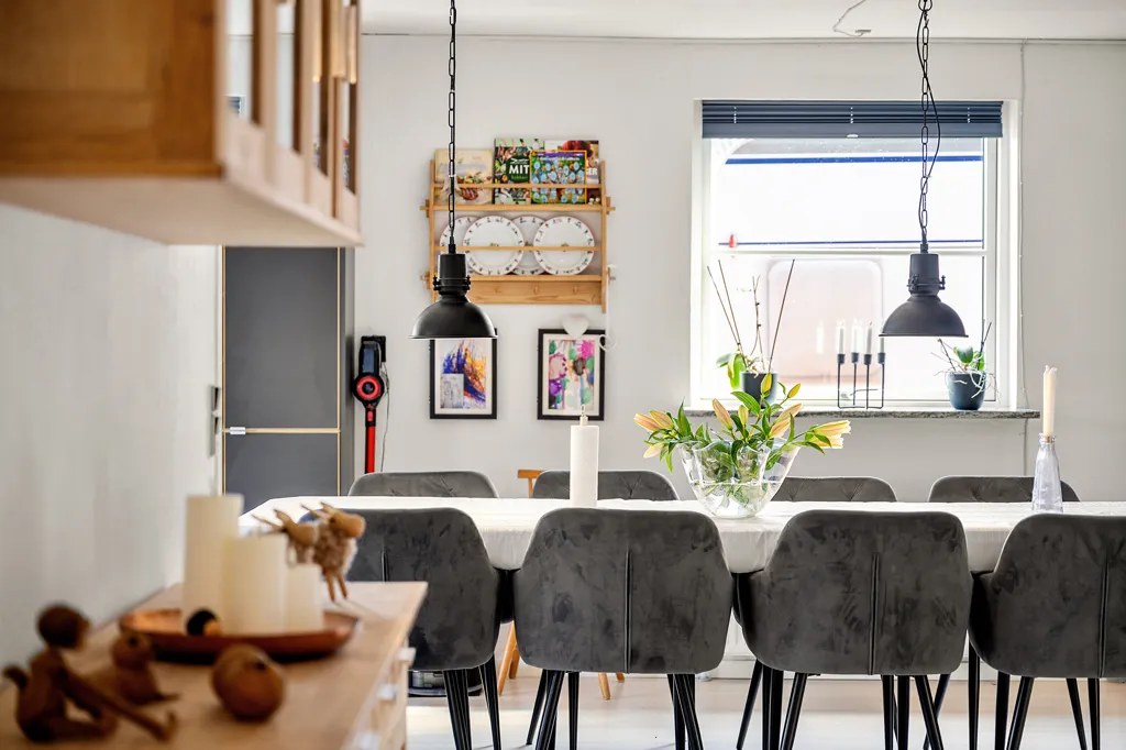 Sala da pranzo - Villa with Terraces in Haslev