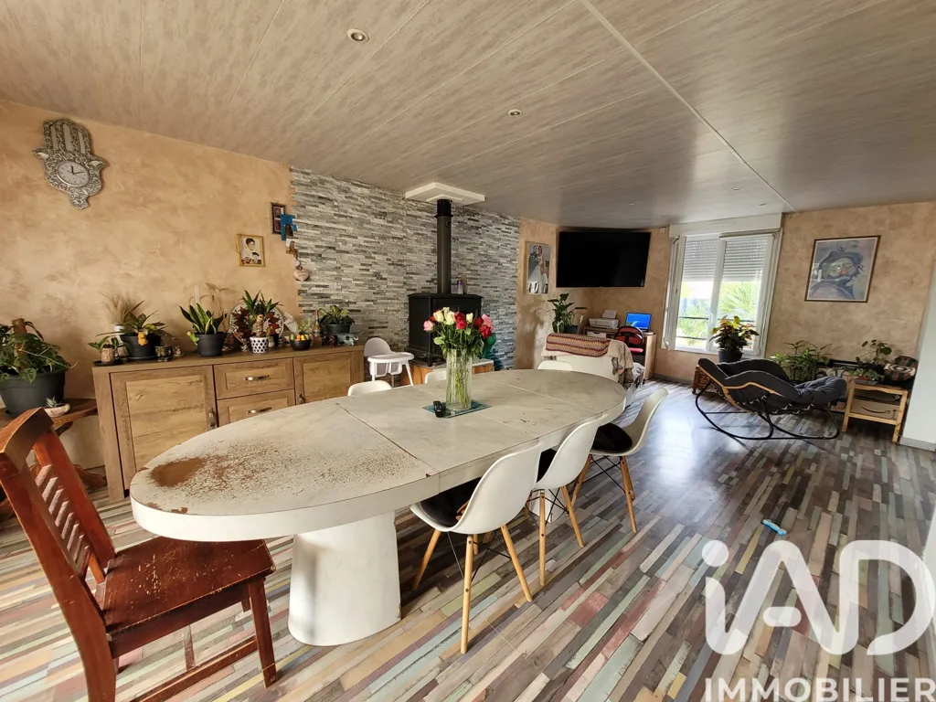 Dining Room - Renovated Villa with Two Terraces in Plerguer