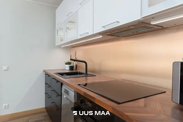 Köök - Modernised Apartment with Garden in Kohila
