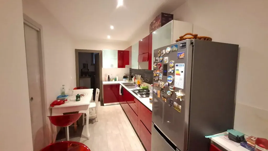 Kitchen - Villa Portion with Pool in Spoleto