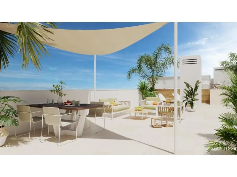 Terrass - Vertical Villa with Private Jacuzzi in Pulpí